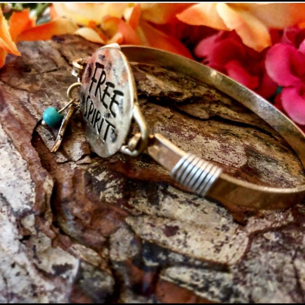 Boho Bangle,bangle,Gypsy bracelet,Hippie boho - Picture 2 of 3